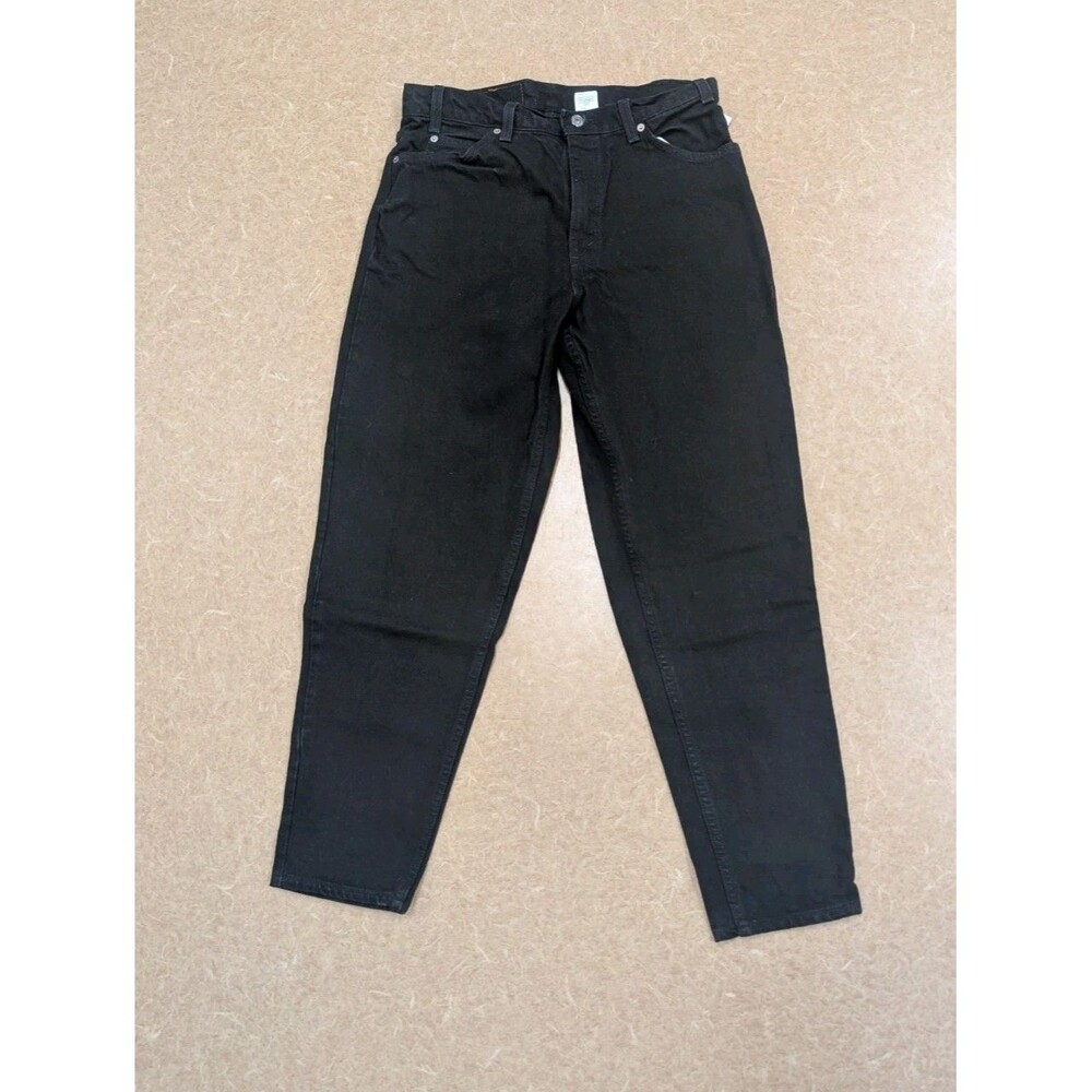VTG 90s Levi's 560 34x30 Orange Tab Halloween Tapered Leg Black Jeans SEE MEASUR